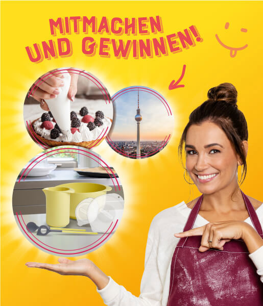 Back Dich glücklichund gewinne tolle Preise mit Zewa Wisch&Weg!
