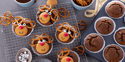 Rentier-Muffins: Ein einfaches und leckeres Rezept für die Weihnachtszeit