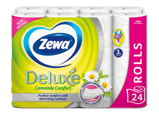 Zewa Deluxe Camomile Comfort