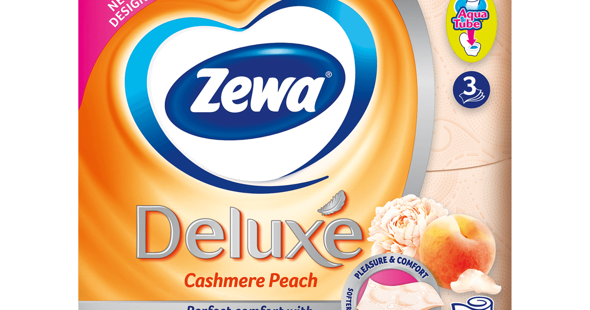Zewa Deluxe Cashmere Peach - Zewa