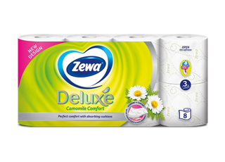 Zewa Deluxe Camomile