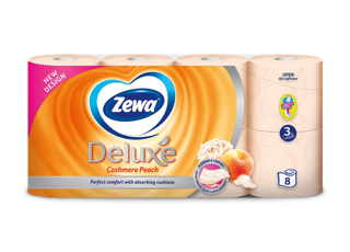 Zewa Deluxe Peach