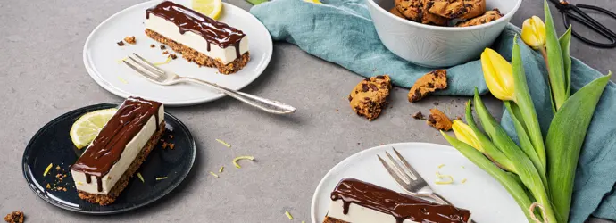 Käsekuchen-Riegel: Ein leckeres Käsekuchen Rezept ganz ohne Backen