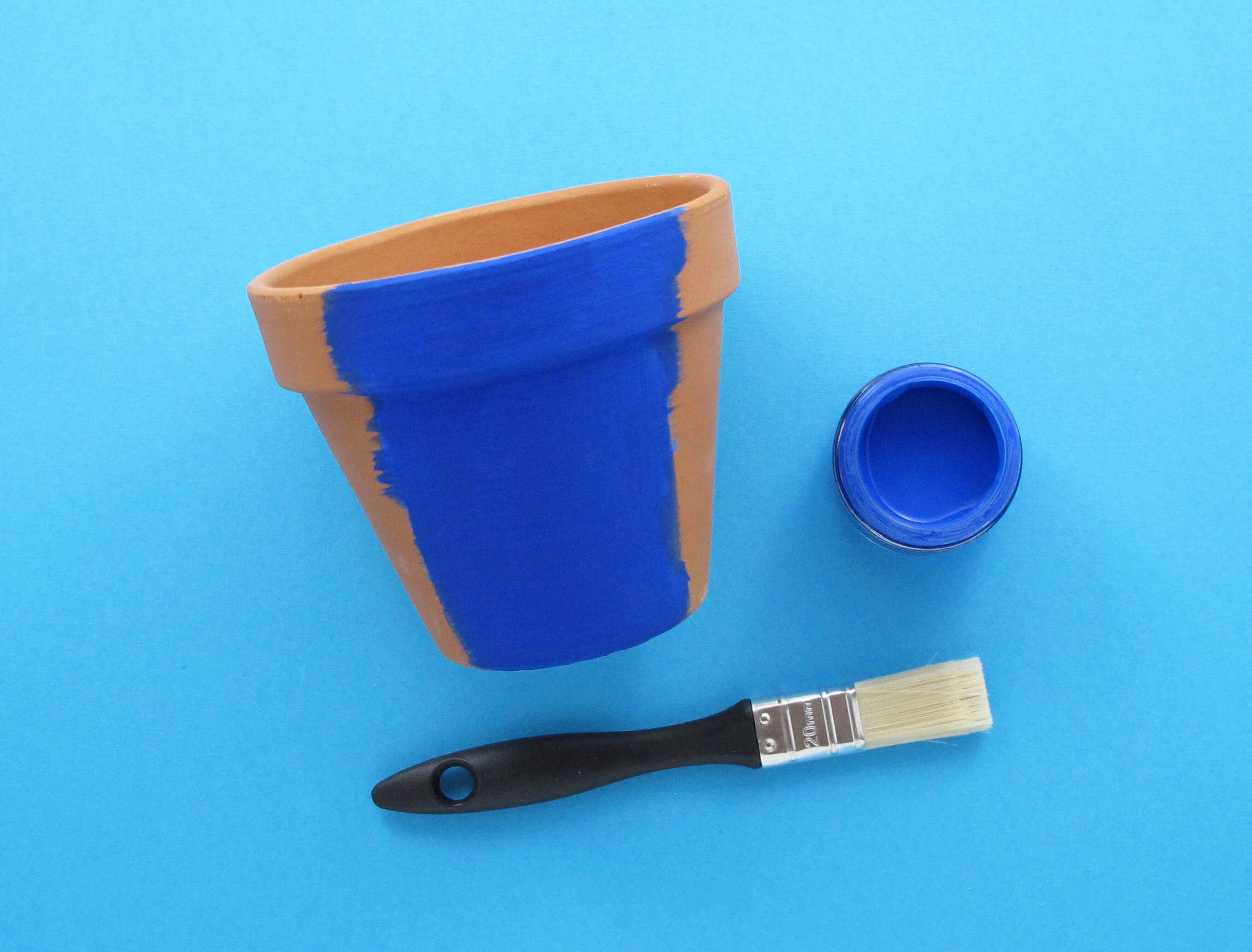 Blumentöpfe bemalen So geht's Zewa