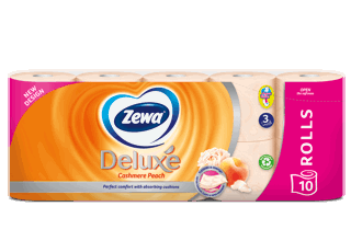 Zewa Deluxe Cashmere Peach
