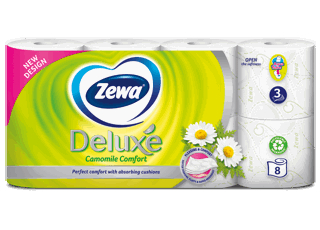Zewa Deluxe Camomile Comfort