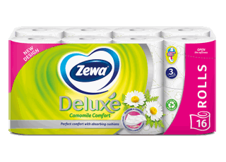 Zewa Deluxe Camomile