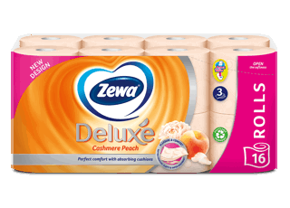 Zewa Deluxe Cashmere Peach