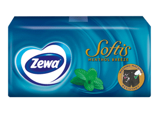 Zewa Softis Menthol Breeze