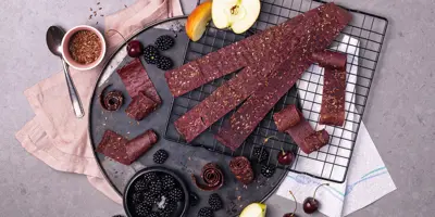 Apfel-Holunder-Fruchtleder: Der etwas andere Snack für zwischendurch