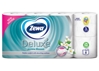 Zewa Deluxe Jasmine Blossom