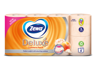 Zewa Deluxe Peach
