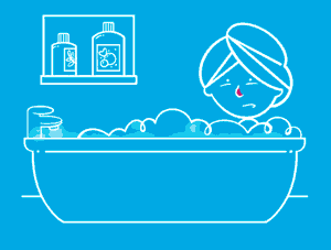 RUN A WARM BATH