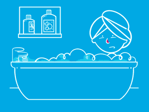 RUN A WARM BATH