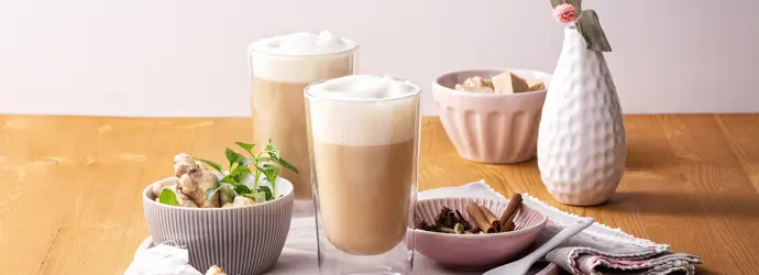 Veganer Chai-Latte
