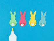 ostern basteln hasengirlande 04