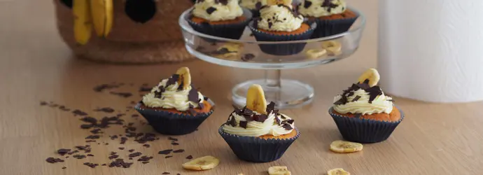 Banana-Split-Cupcakes