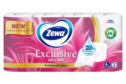 Zewa Exclusive Ultra Soft toalettpapír: a mindennapi kényelem csúcsa