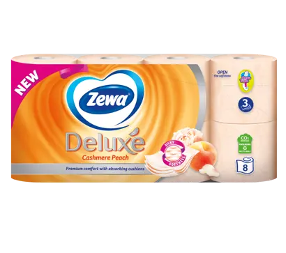 Megújult, selymesen puha Zewa Deluxe toalettpapírok