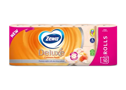 Izaberite efikasnost! Zewa Deluxe svilenkasto meki toalet papir koji traje duže