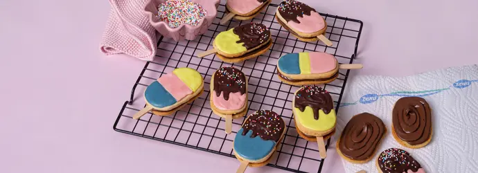 Cookie-Popsicles