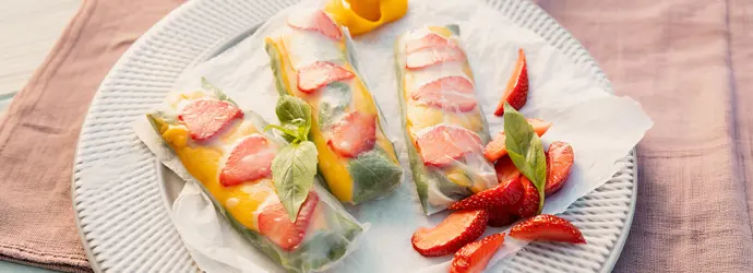 Fruity Summer Rolls