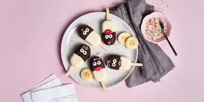 Banana Split on a Stick