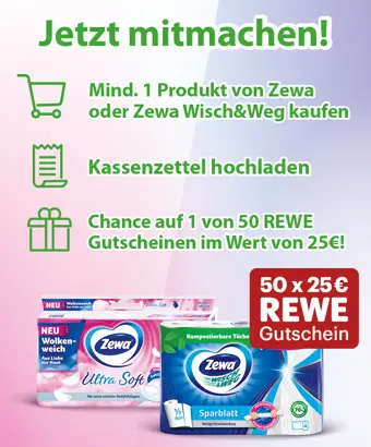 Umweltaktion unterstützen und mit Glück gewinnen!