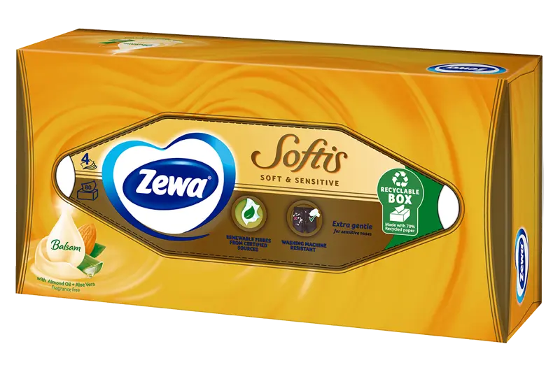 Slider main image for Zewa Softis Soft & Sensitive 1