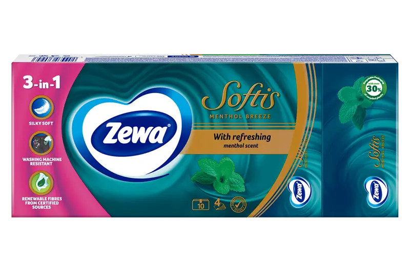Slider main image for Zewa Softis Menthol 1