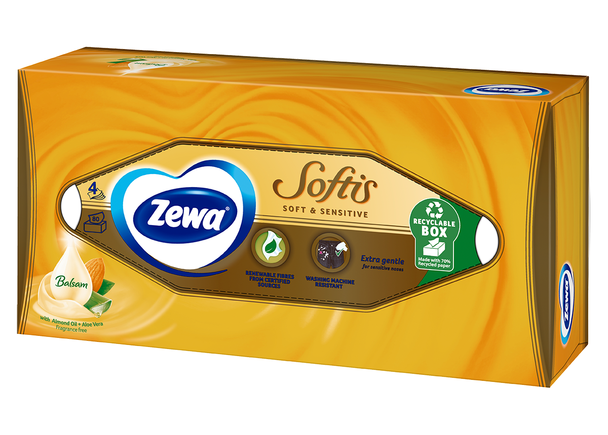 Slider main image for Zewa Softis Soft & Sensitive 1