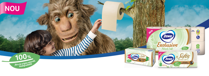 Zewa Natural Soft - create pentru tine, inspirate din natură