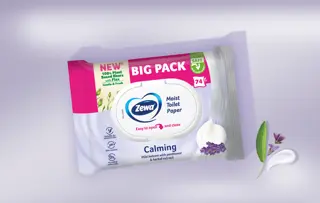 Zewa Moist Calming cu pantenol