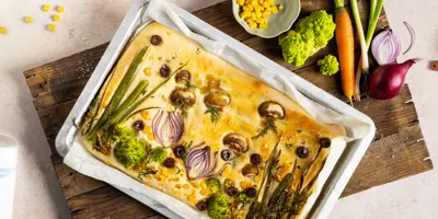 Unterwasser Focaccia-Garten