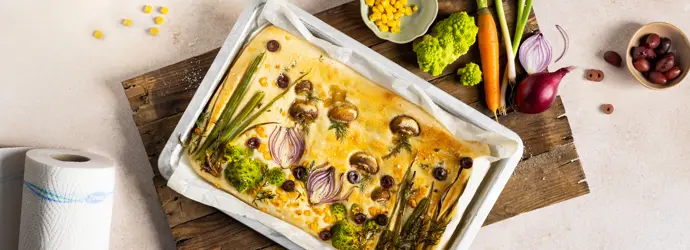 Unterwasser Focaccia-Garten