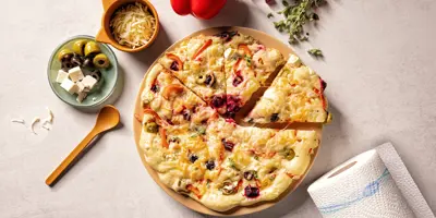 Schüttelpizza