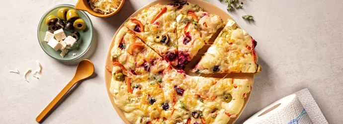 Schüttelpizza