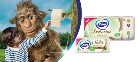 Otkrijte nove, nježne Zewa Natural Soft proizvode bez dodanih bojila, mirisa i alergena!