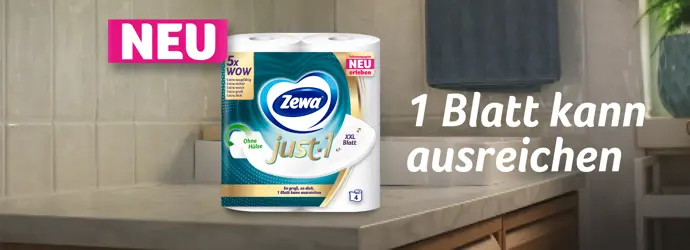 Zewa just 1 Toilettenpapier