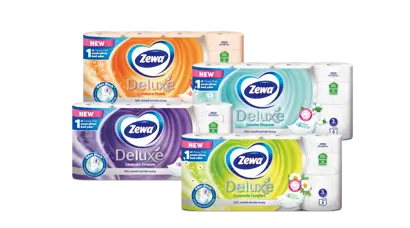 Zewa Deluxe:Το 1ο μας χαρτί υγείας που περιορίζει τις δυσάρεστες οσμές