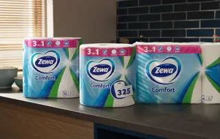 Zewa Comfort - prosoape de bucătărie puternice, rezistente și absorbante