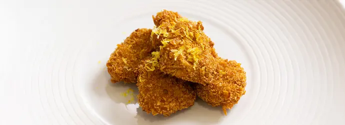 Vegane Chicken Nuggets mit Erdbeerketchup
