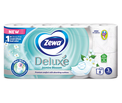 Otkrijte novi Zewa Deluxe toaletni papir sa OdorBlock™ tehnologijom