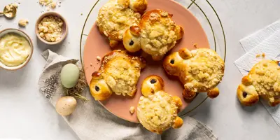 Streusel-Osterlämmer