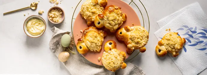 Streusel-Osterlämmer
