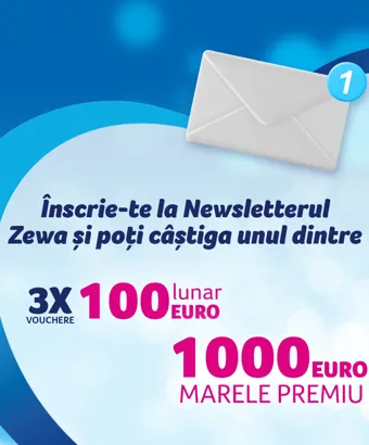 Bucură-te de noutățile Zewa și poți câștiga!