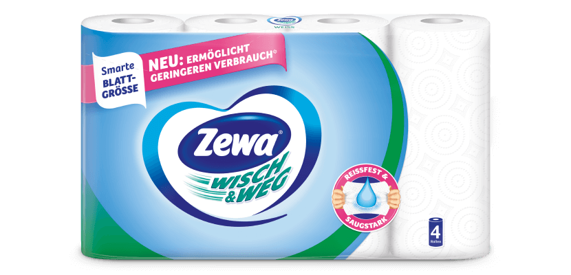 Image for section Zewa Wisch&Weg Weiss