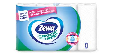 Zewa Wisch&Weg Weiss