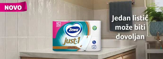 Toaletni papir Zewa Just 1