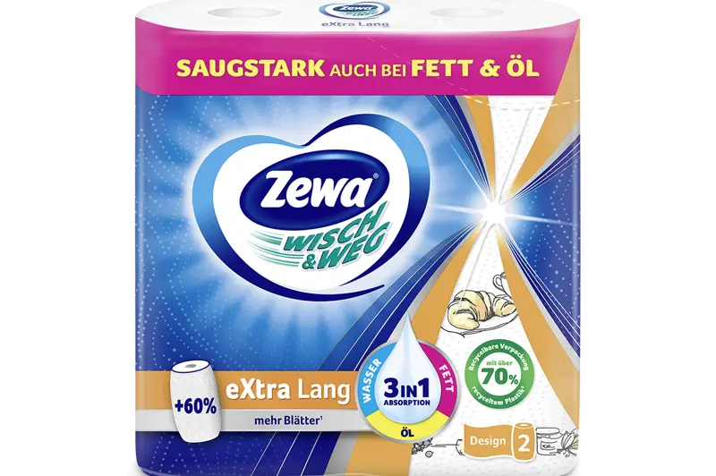 Slider main image for Zewa Wisch&Weg eXtra Lang Design 1